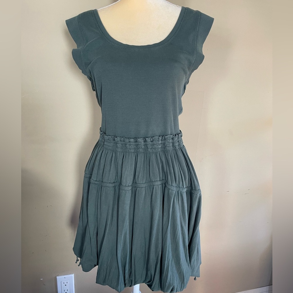 Anthropologie Green Women's Dress - Picture 8 of 16